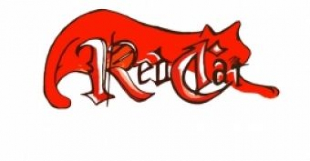 Red cat папа. Красный кот. Красный кот логотип. Канал Red Cat. Логотип канала Red Cat.